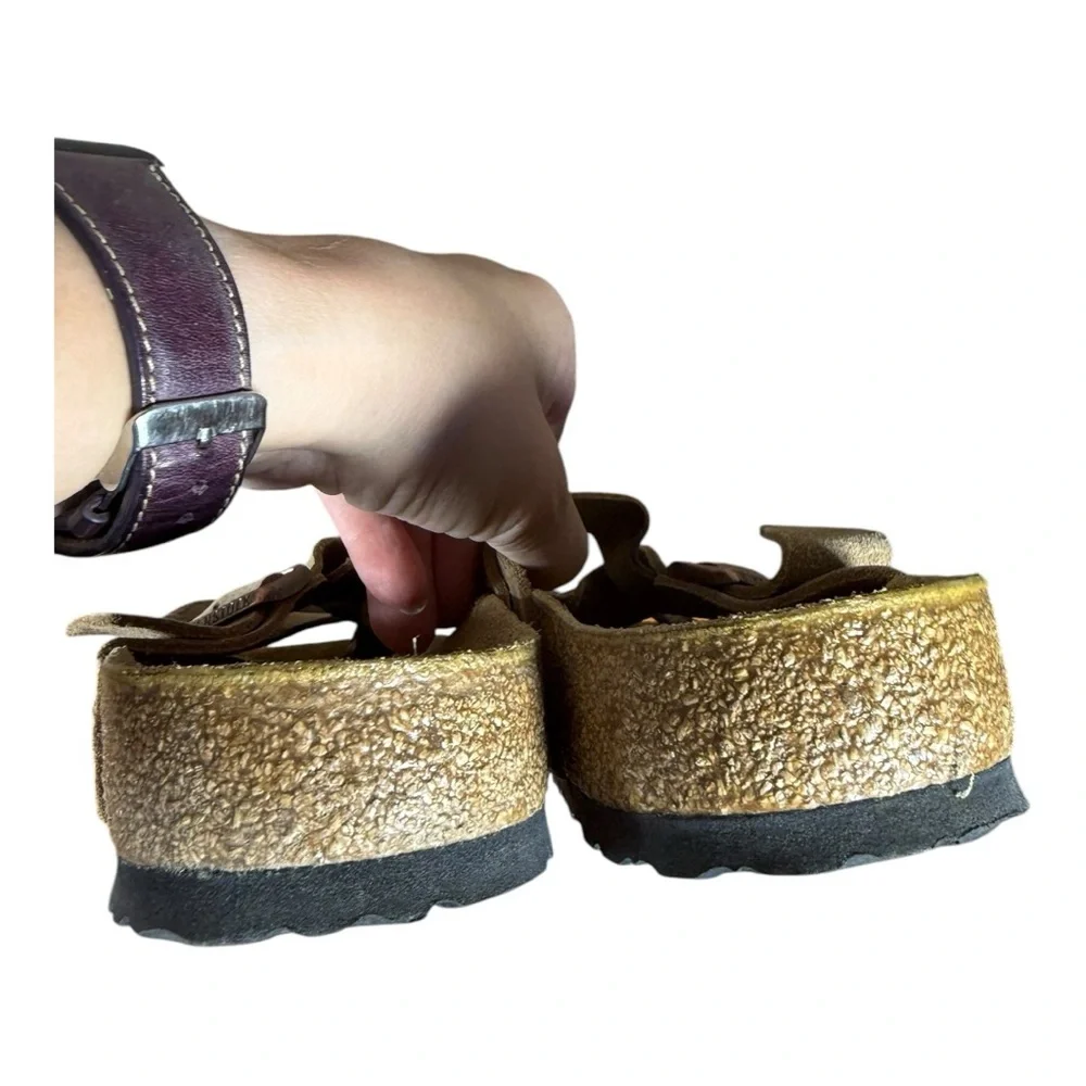Birkenstock Taupe Suede‎ Sandals